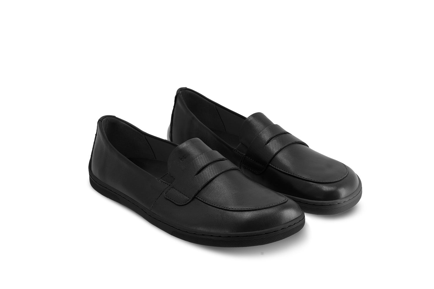 Barefoot Moccasins for Men & Women - Be Lenka Buena All Black Comfortable Minimalist Shoes - Perfect for Yoga, Walking & Indoor/Outdoor Activities