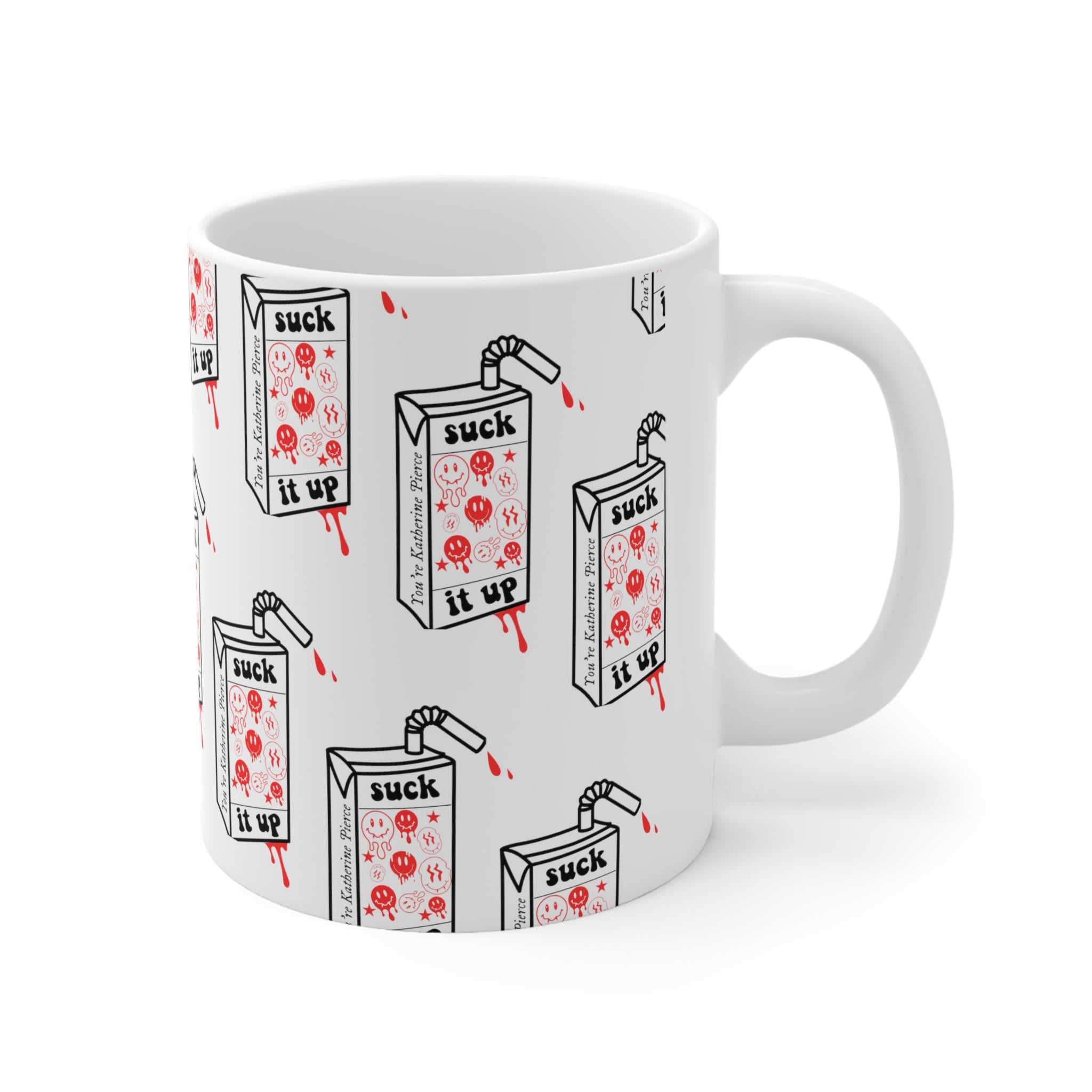 Katherine Pierce 11oz Ceramic Coffee Mug - Perfect for Tea, Hot Chocolate & Office Use