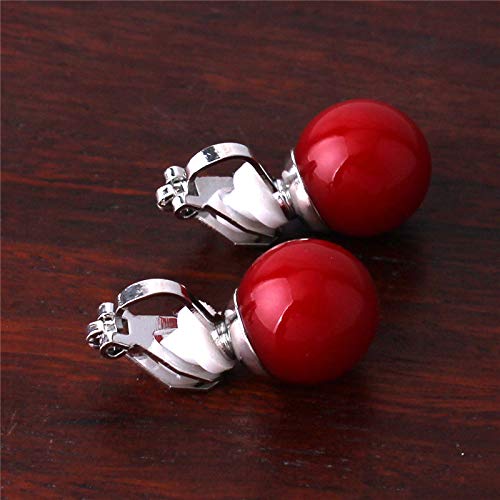 1-5 Pairs Hypoallergenic Clip On Pearl Earrings for Women - Non Piercing Fashion Jewelry Set for Parties, Weddings & Special Occasions