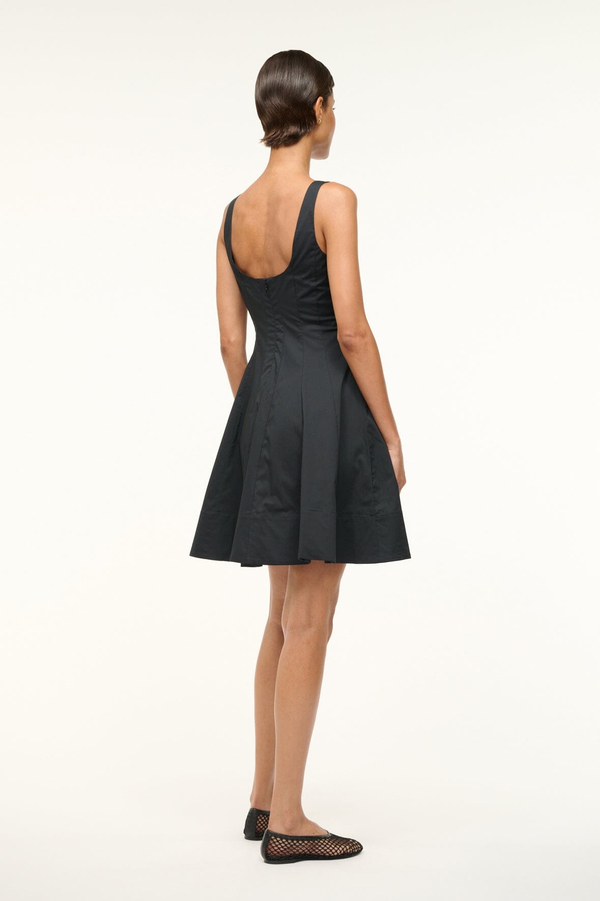 Mini Wells Dress for Women - Elegant Black Flowy Dress for Casual Wear, Date Night & Summer Outfits | Lightweight & Comfortable