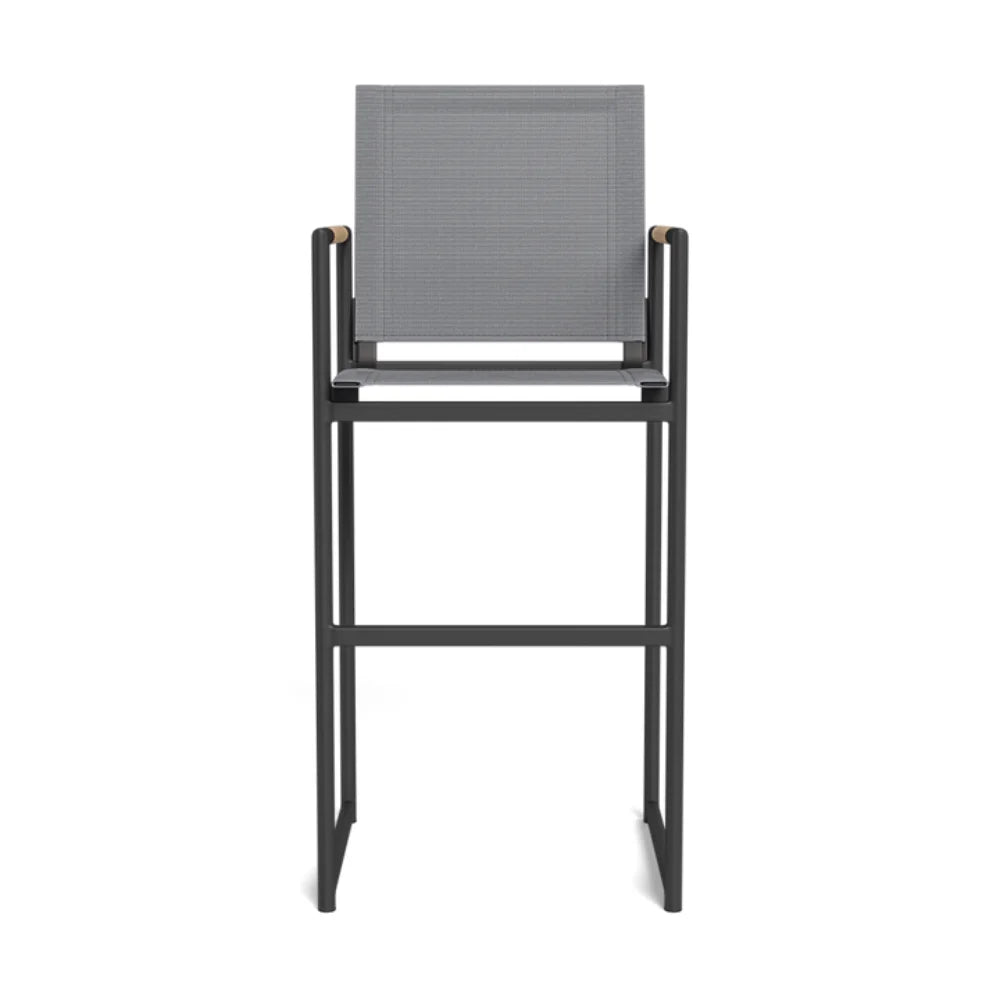 Premium Aluminum Outdoor Bar Stool - Lightweight & Weather-Resistant Patio Furniture for Backyard, Poolside & Garden Use