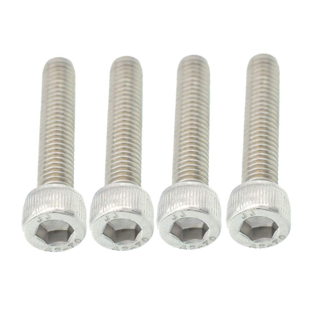 6pcs M6x30mm Stainless Steel Bike Stem Bolts - MTB/BMX Handlebar Headset Seatpost Screws - Durable Bike Accessories for Mountain Bikes & Road Bikes (Colorful) - Perfect for Bike Maintenance, Repairs & Upgrades