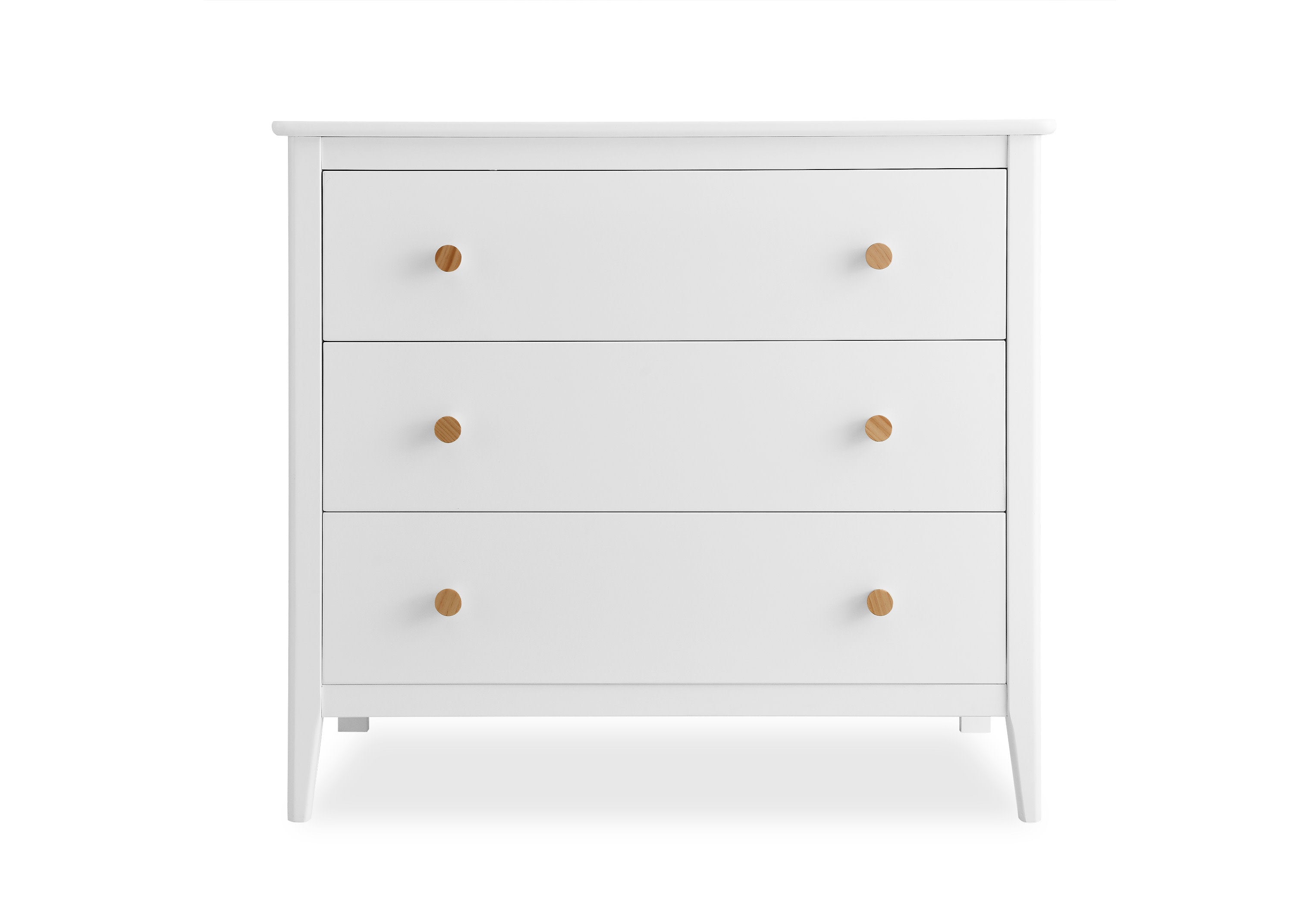Casey 3 Drawer Dresser - Wooden Bedroom Chest of Drawers for Storage | Perfect for Bedroom, Nursery, or Closet Organization
