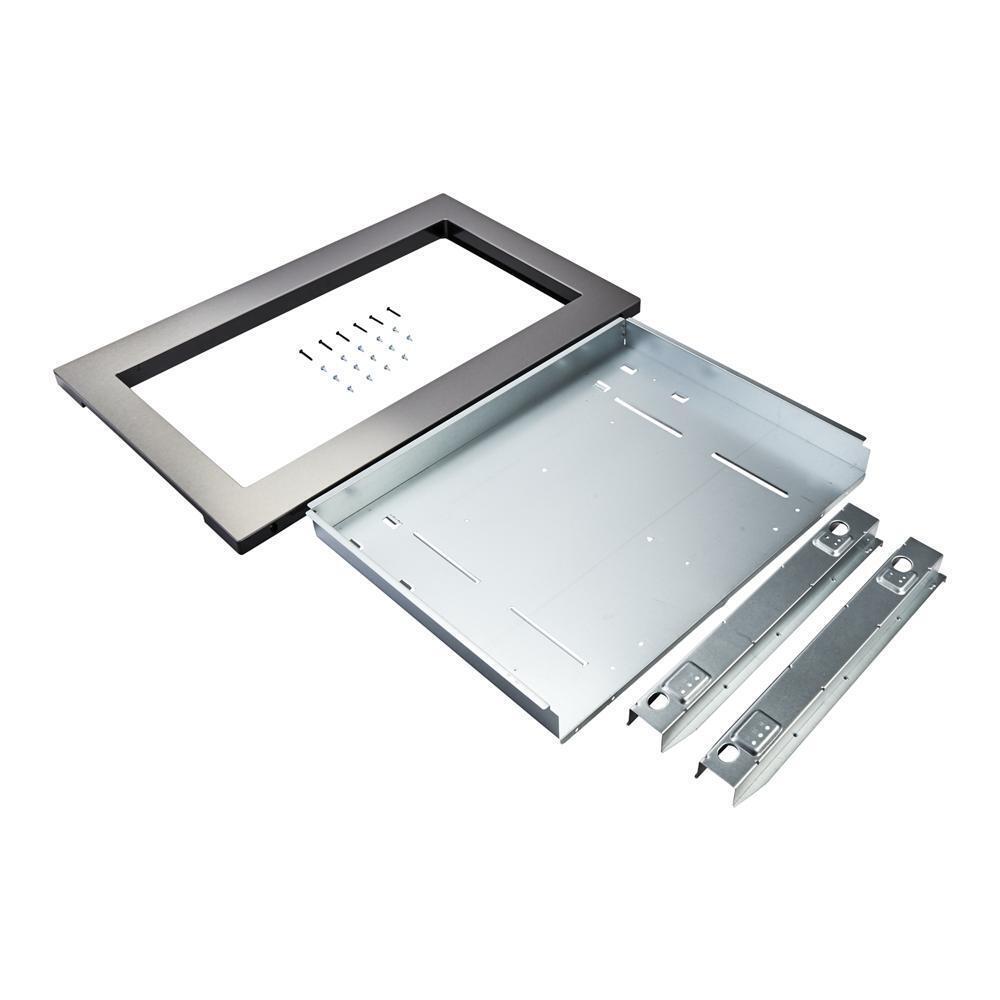 Amana MK2220AZ Stainless Steel Countertop Microwave Trim Kit - Anti-Fingerprint, Built-in Look for Kitchen, Office, or Dorm Room