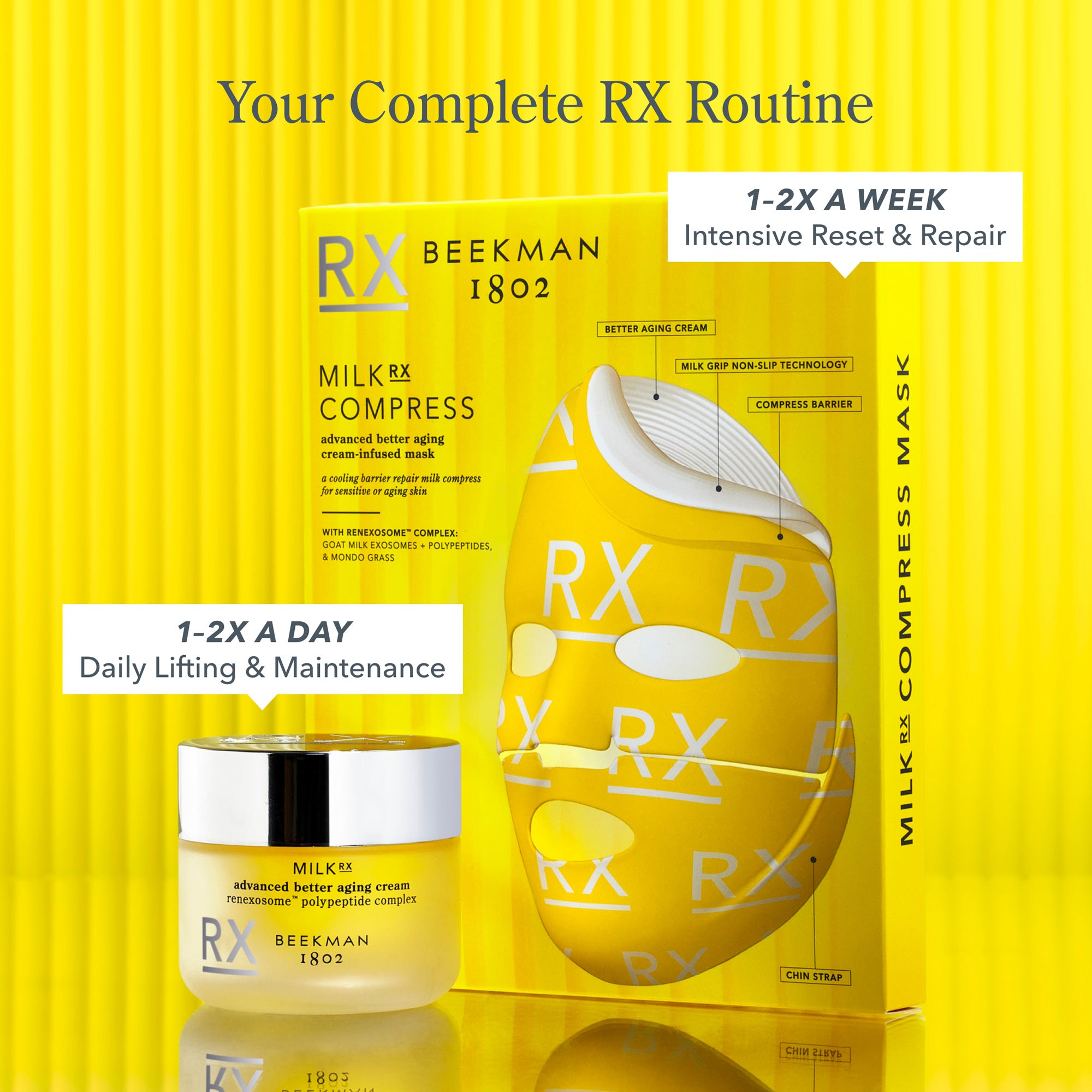 Reset Your Skin Better Aging Routine - Anti-Aging Skincare Set for Youthful Glow | Perfect for Nighttime Routine & Daily Skin Rejuvenation