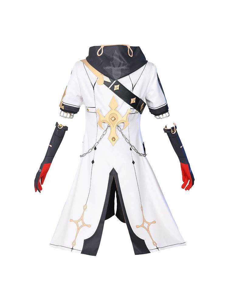 Genshin Impact Albedo Cosplay Costume - Anime Character Uniform for Halloween, Cosplay Party & Carnival | Premium Quality Roleplay Outfit for Anime Fans & Conventions