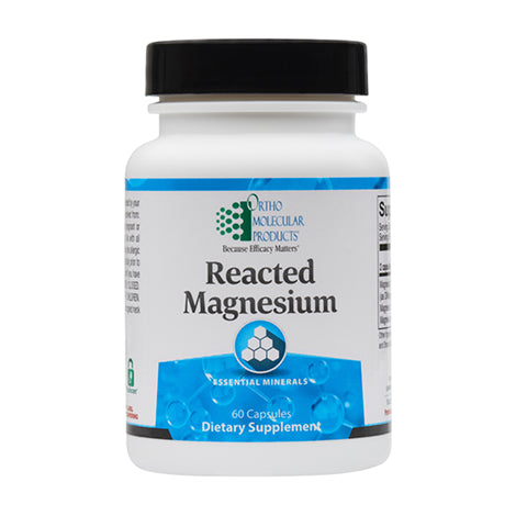 OrthoMolecular Reacted Magnesium Supplement - High Absorption for Stress Relief, Muscle Recovery & Sleep Support - Ideal for Athletes, Fitness Enthusiasts & Busy Professionals