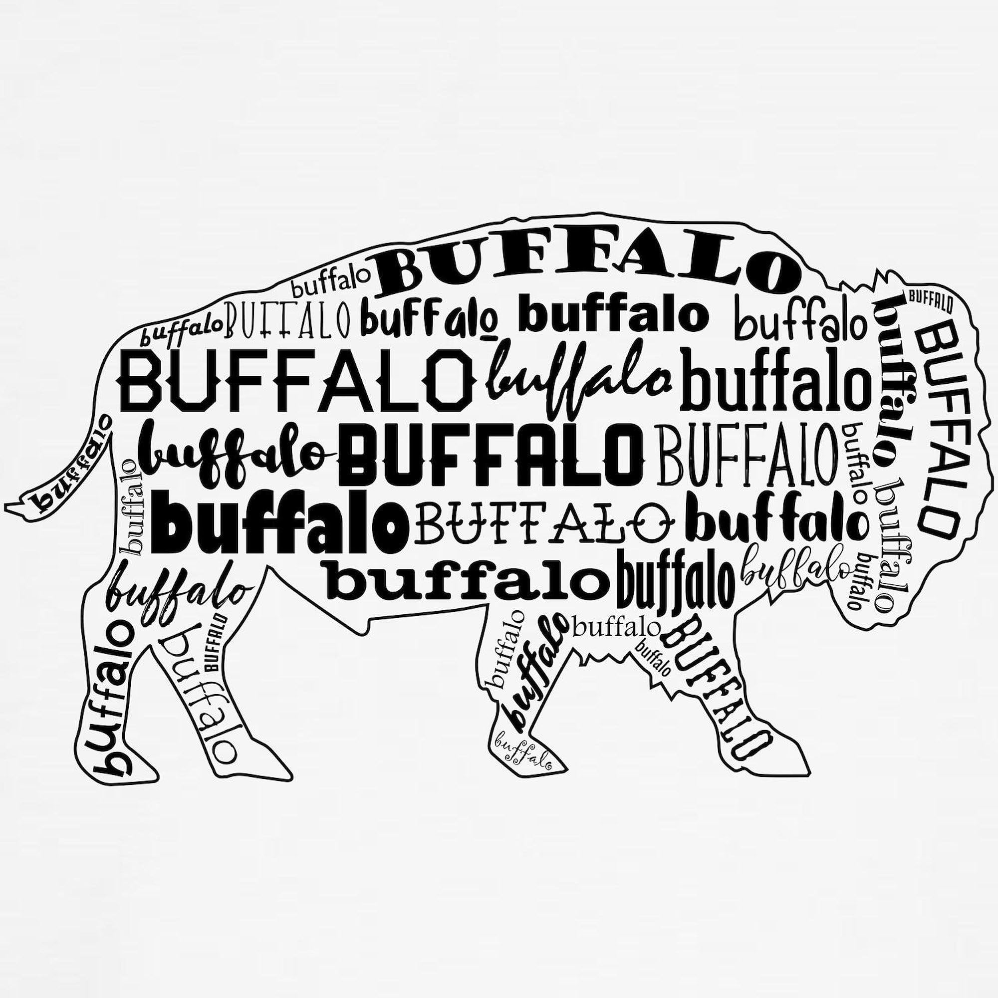Buffalo Dog T-Shirt for Pets | Funny Dog Costume & Apparel | Perfect for Halloween, Pet Parties & Photo Shoots