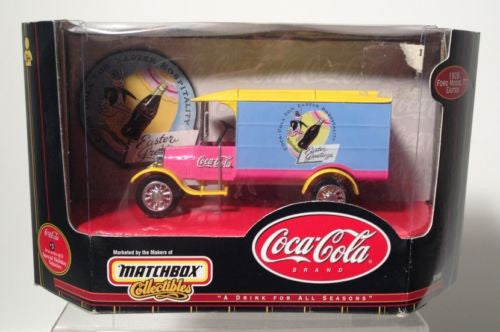 Vintage 1926 Coca-Cola Ford Model Matchbox Collectible Car - Perfect for Display, Gifts & Classic Car Enthusiasts