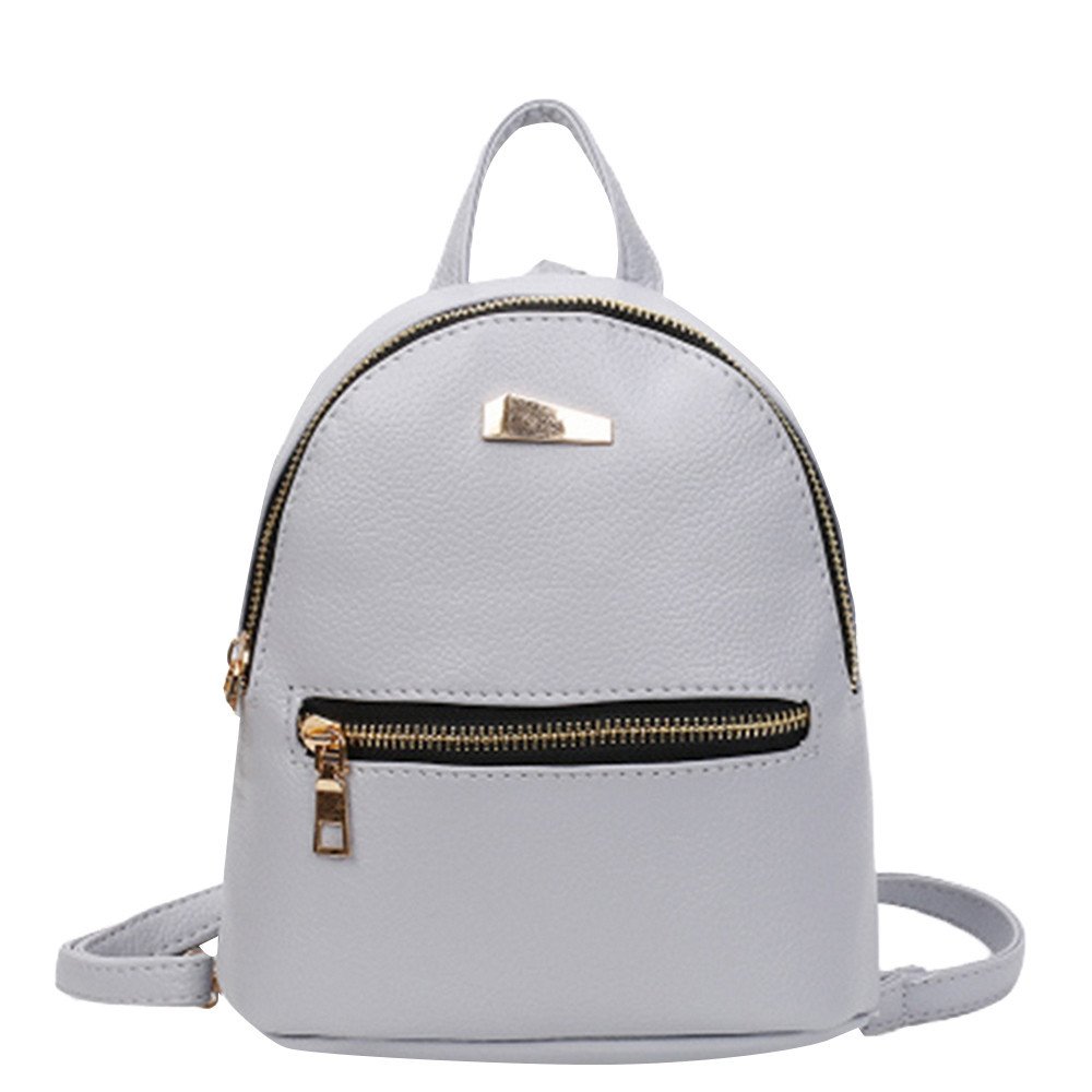 Women's Leather Backpack - Travel & School Satchel for College