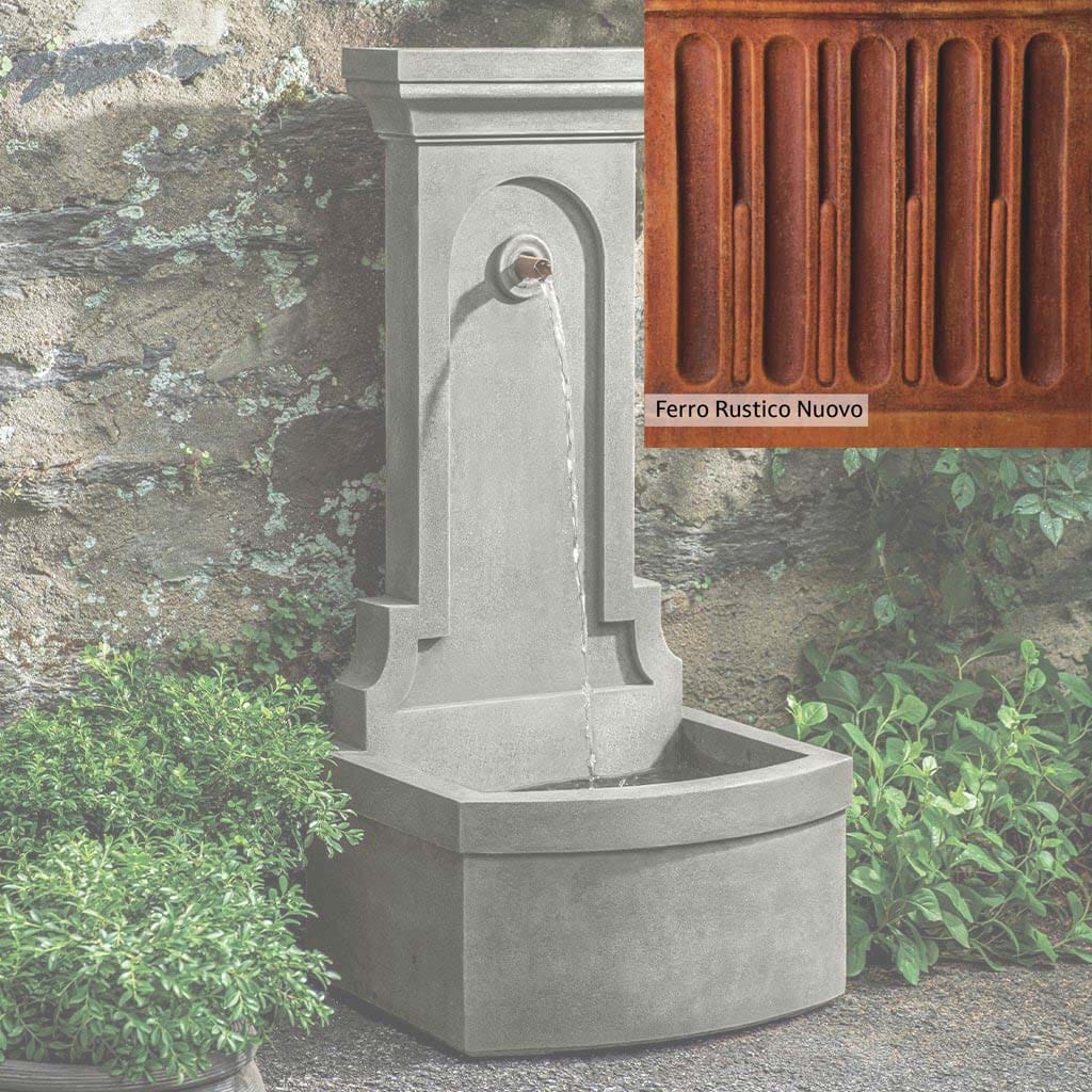 Campania International Loggia Fountain - Outdoor Garden Water Feature for Patio, Yard & Landscaping | Classic Italian Design