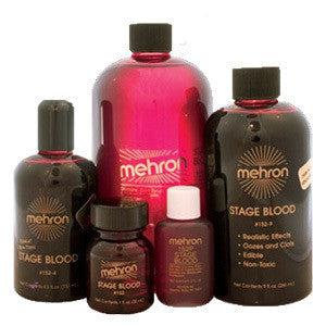 Mehron Stage Blood - Professional Fake Blood for Theater, Halloween & Special Effects - Realistic Wound & Injury Makeup for Cosplay, Film & SFX Artists