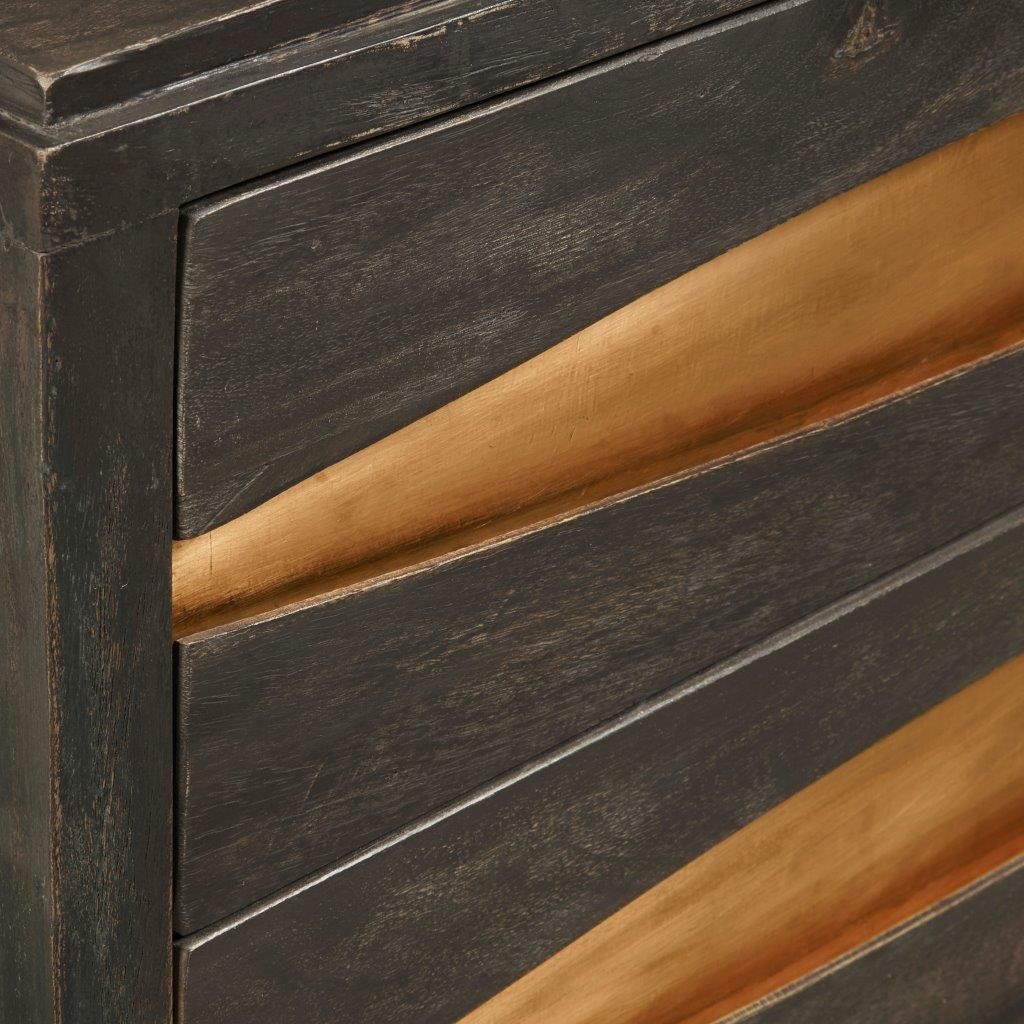 Modern Copper 3-Drawer Chest - Stylish Storage Solution for Bedroom, Living Room & Office Organization