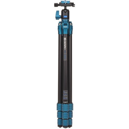 Benro SuperSlim Aluminum Tripod with Ball Head - Lightweight Travel Tripod for DSLR Cameras | Perfect for Outdoor Photography, Hiking & Travel Adventures