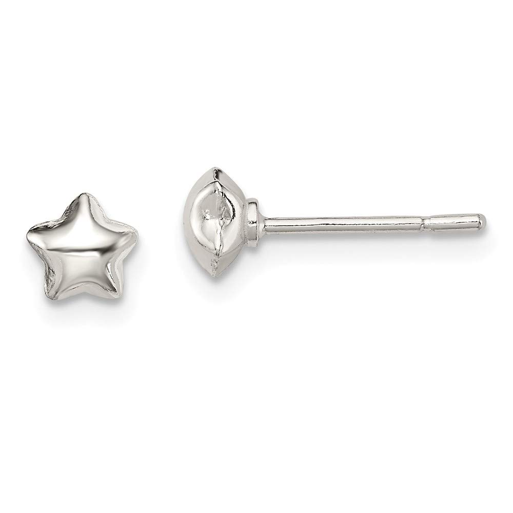 925 Sterling Silver Star Stud Earrings for Women - Perfect for Everyday Wear, Parties & Gifts