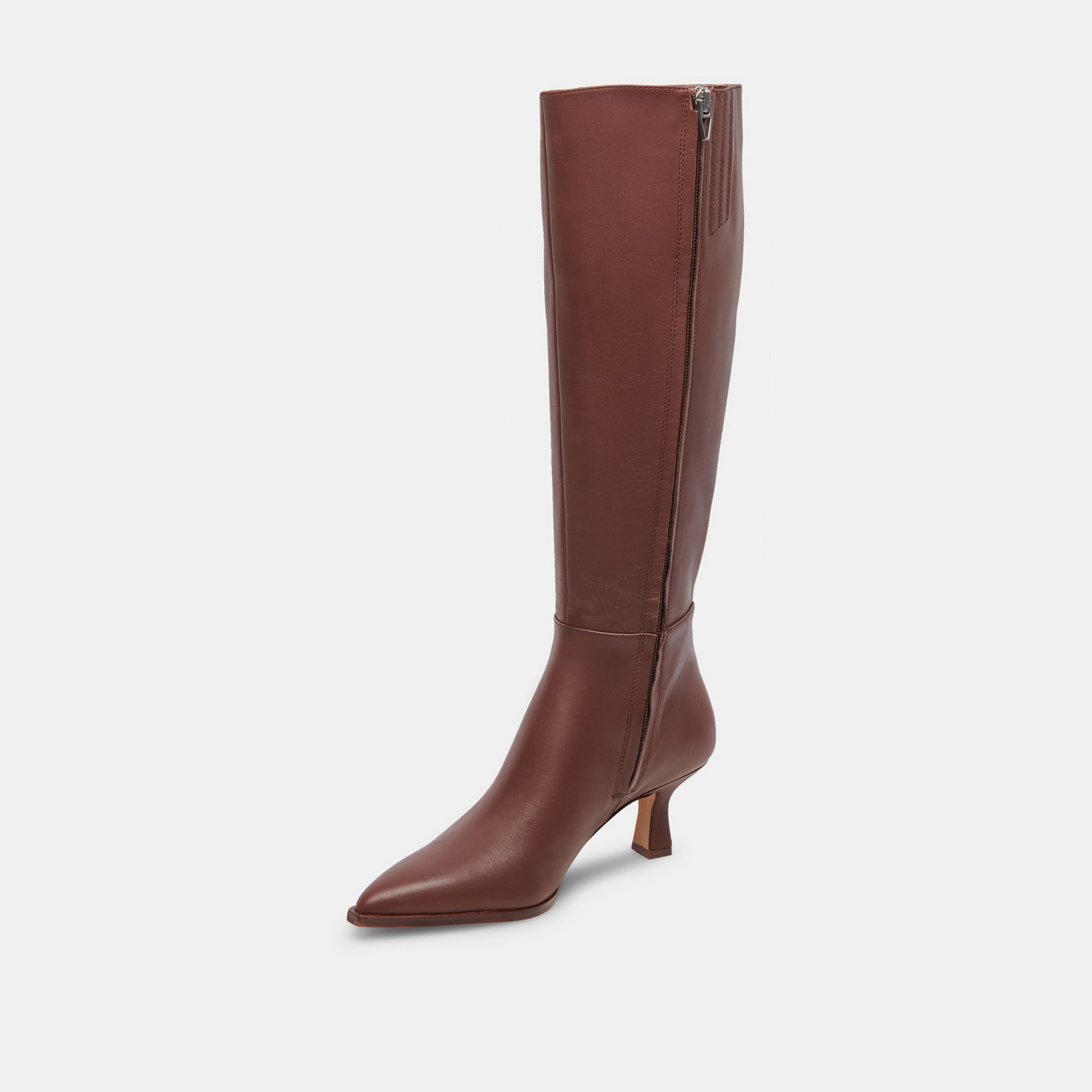AUGGIE BOOTS Chocolate Leather - Stylish & Comfortable Women's Boots for Fall & Winter Fashion | Perfect for Casual Outfits, Work & Outdoor Activities