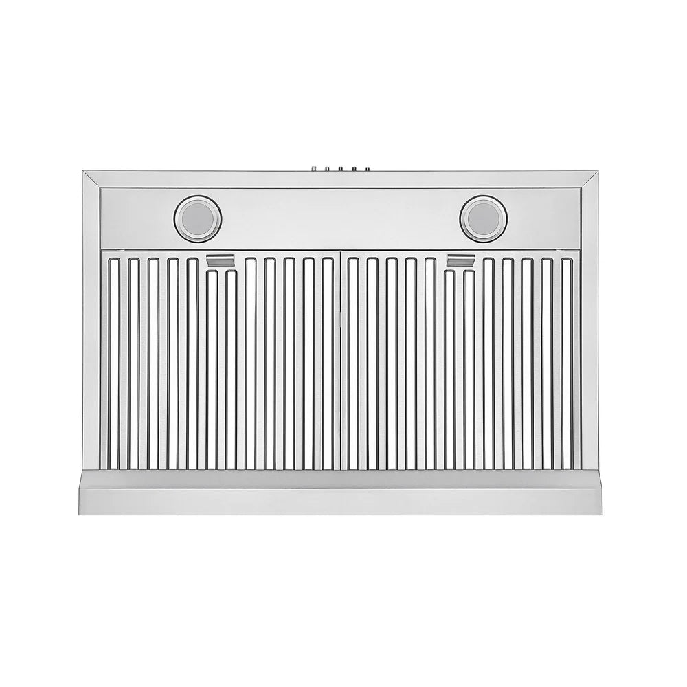 Empava 30-Inch Ultra Slim Under Cabinet Range Hood - 400 CFM Ducted Stainless Steel Kitchen Vent Hood with Filters - Perfect for Modern Kitchens & Small Spaces