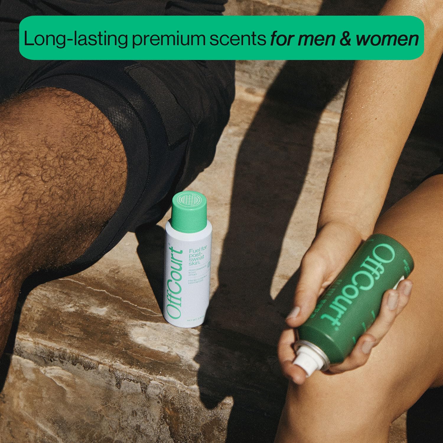 Natural Aluminum-Free Deodorant Body Spray for Men & Women | Fresh Citrus & Driftwood Scent | 3.4oz (2-Pack) | All-Day Protection for Gym, Work & Outdoor Activities