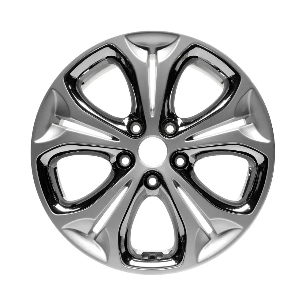 17 Inch Hyundai Elantra Wheel Replacement - Silver Replica Rim 70838 | Perfect Fit for 2011-2016 Models | Enhance Your Ride's Style & Performance