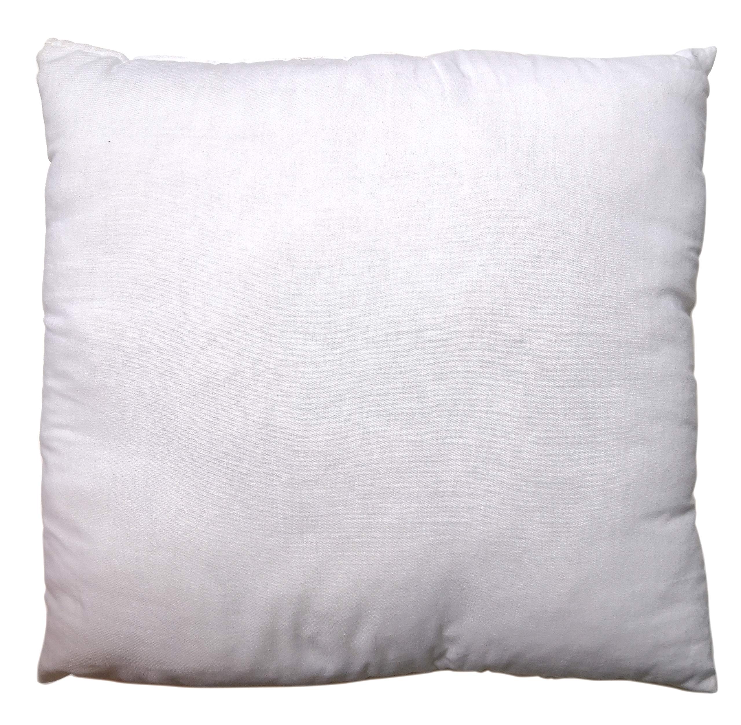 Kamay's 15.7 Inch Square Decorative Pillow Cover - Handmade Vintage Cotton Crochet Throw Pillow Case for Sofa, Bed & Home Decor (40cm) | Perfect for Living Room, Bedroom & Cozy Farmhouse Style