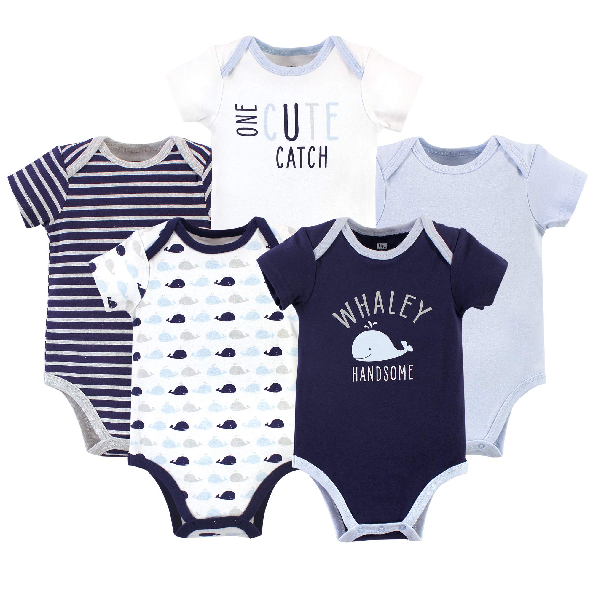 Hudson Baby Cotton Bodysuits for Boys & Girls - Soft & Comfortable for Everyday Wear