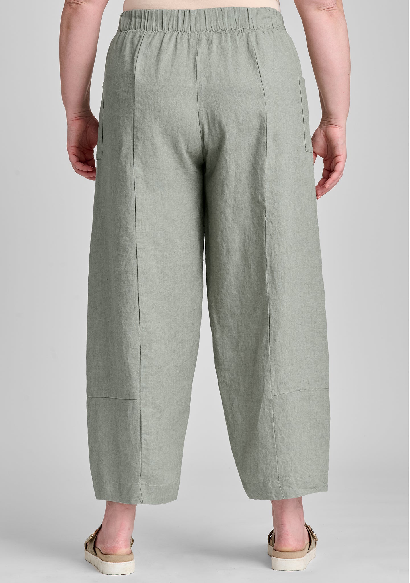 Seamly Linen Pants for Women - Breathable Comfortable Summer Wide Leg Trousers - Perfect for Beach, Vacation & Casual Wear