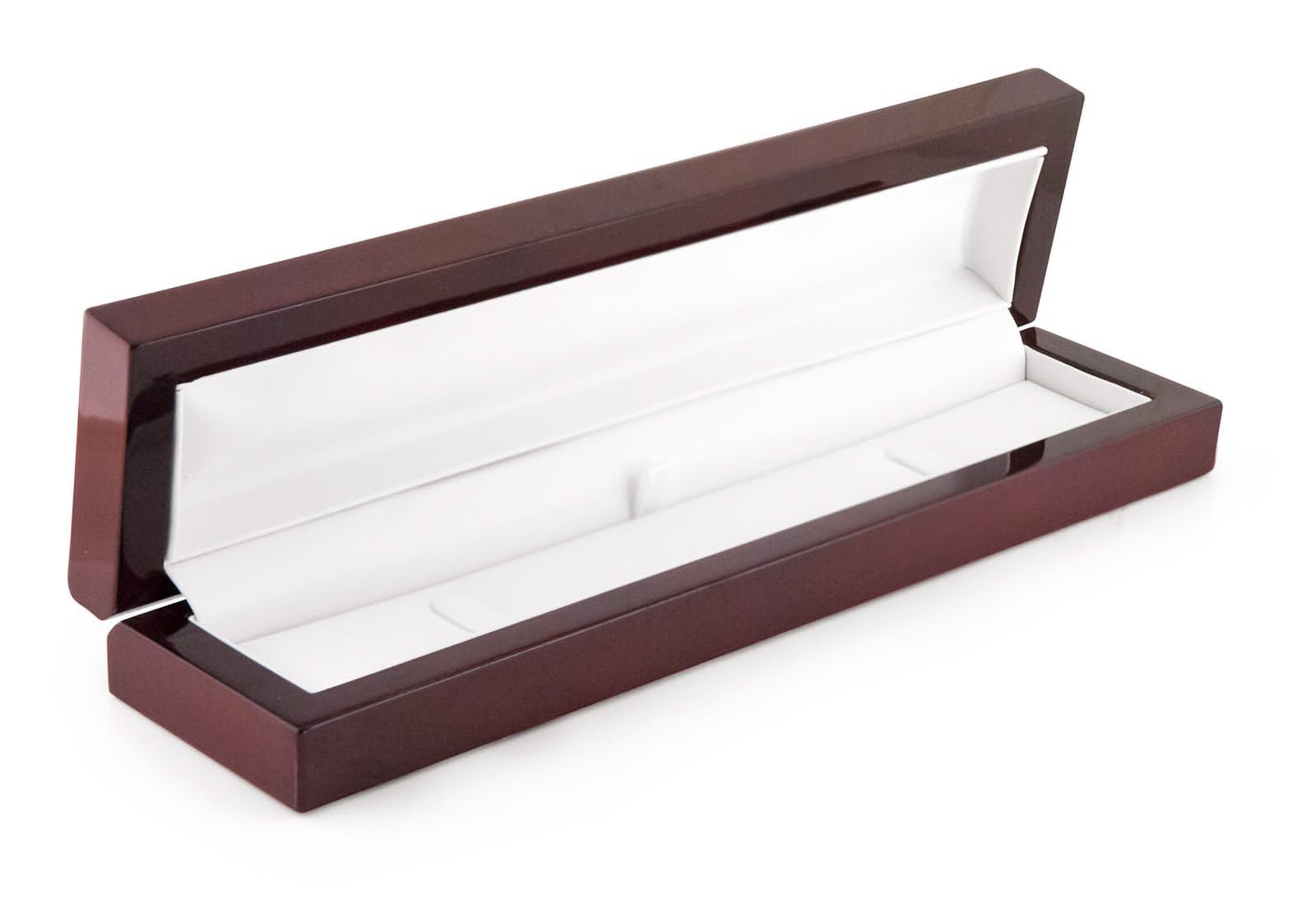 Premium Rosewood Bracelet Display Box - Elegant Jewelry Organizer for Gift, Wedding & Retail Store Showcase