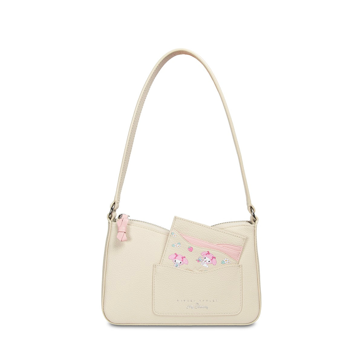 Premium Samuel Ashley x Sanrio Leather Card Holder - Cute Hello Kitty & Friends Wallet for Credit Cards, ID, Business Cards - Perfect for Everyday Use, Travel & Gift Giving