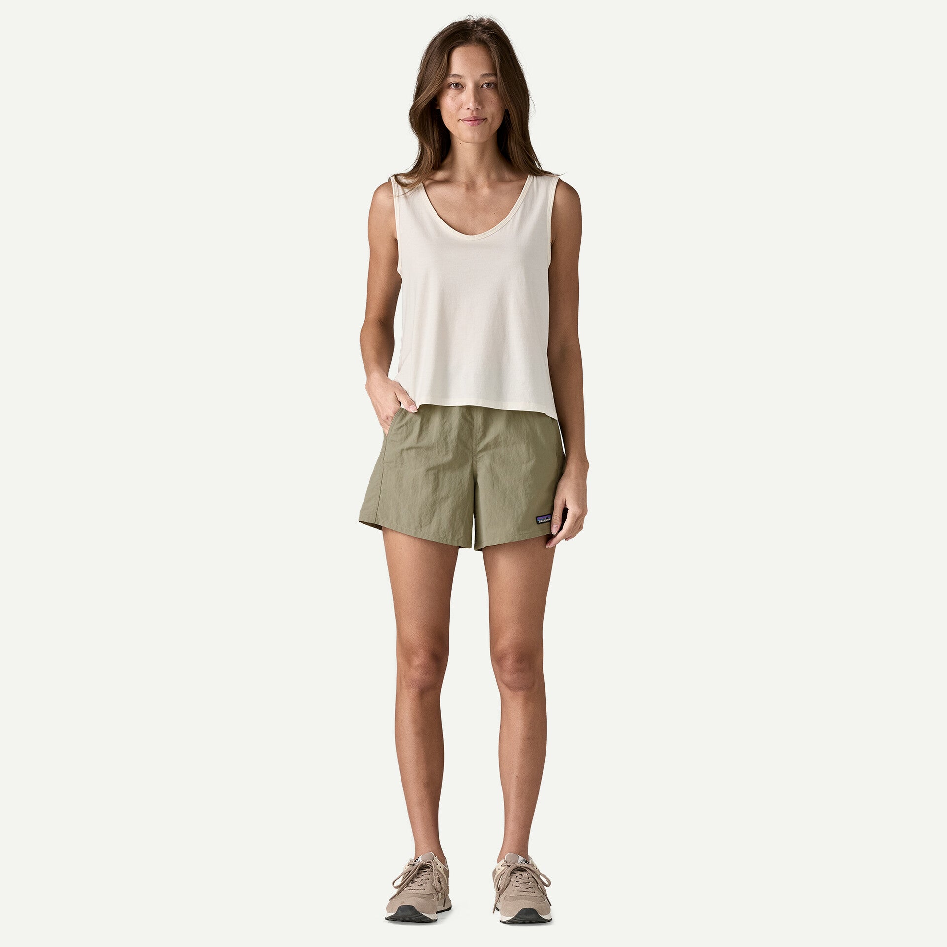 Women's Baggies Shorts - Comfortable & Stylish Casual Wear for Outdoor Activities, Hiking, and Beach Vacations