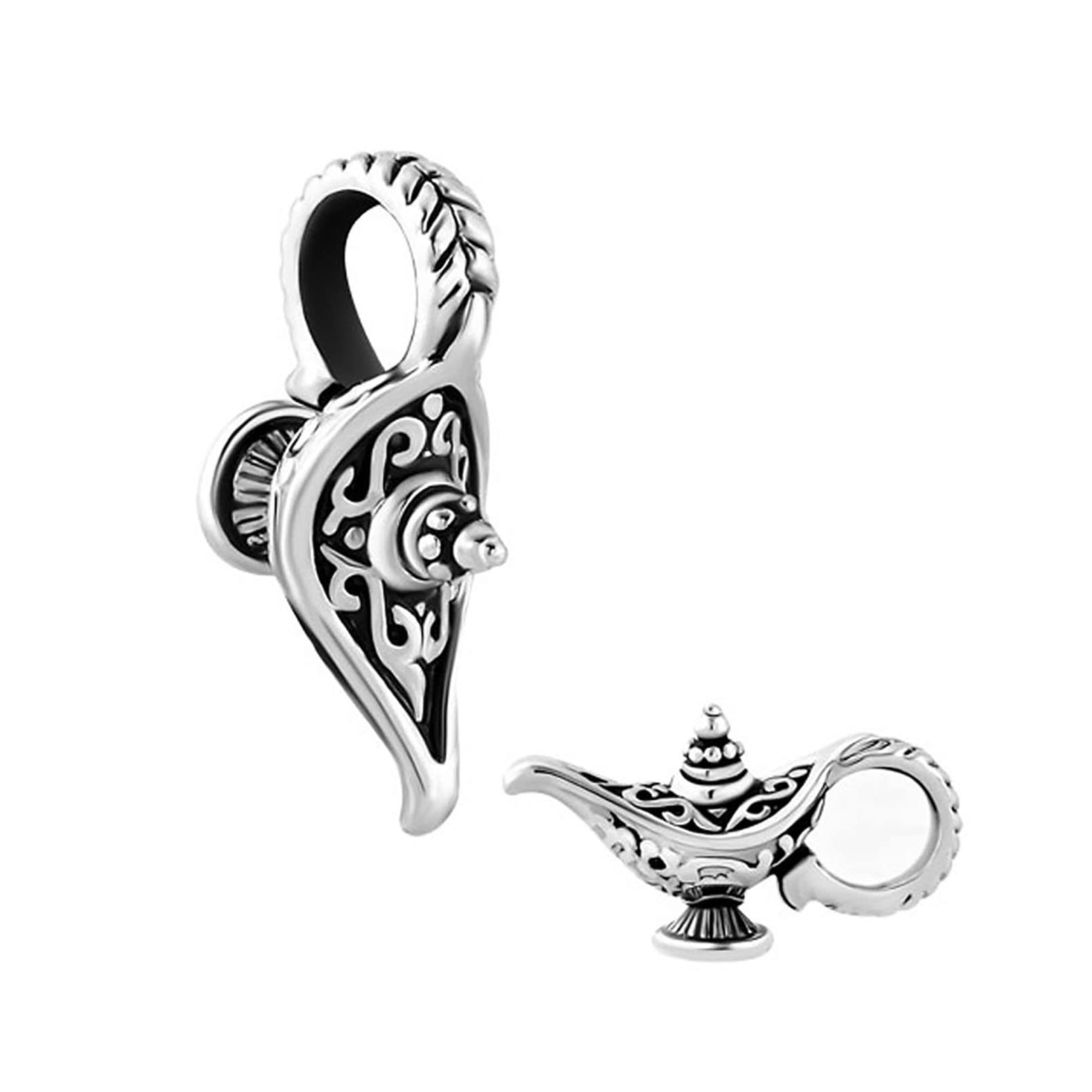 Magic Aladdin Lamp Charm for Pandora Bracelets - Disney Inspired Jewelry Charm for Bracelets & Necklaces - Perfect for Disney Fans & Collectors
