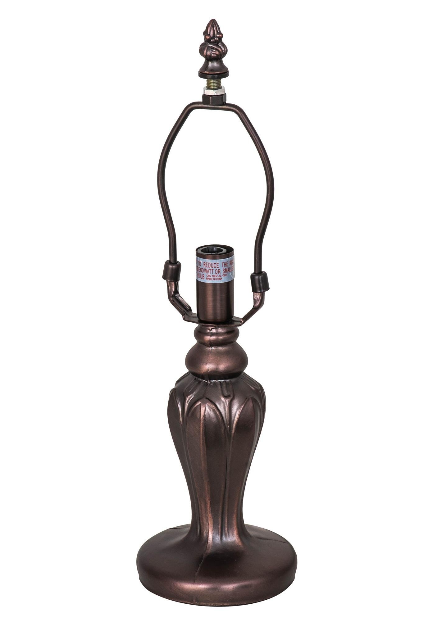 7 Inch Tulip Vase Base & 6 Inch Mini Lamp Stand Set with Fixture Hardware - Perfect for DIY Floral Arrangements and Home Decor Lighting Projects