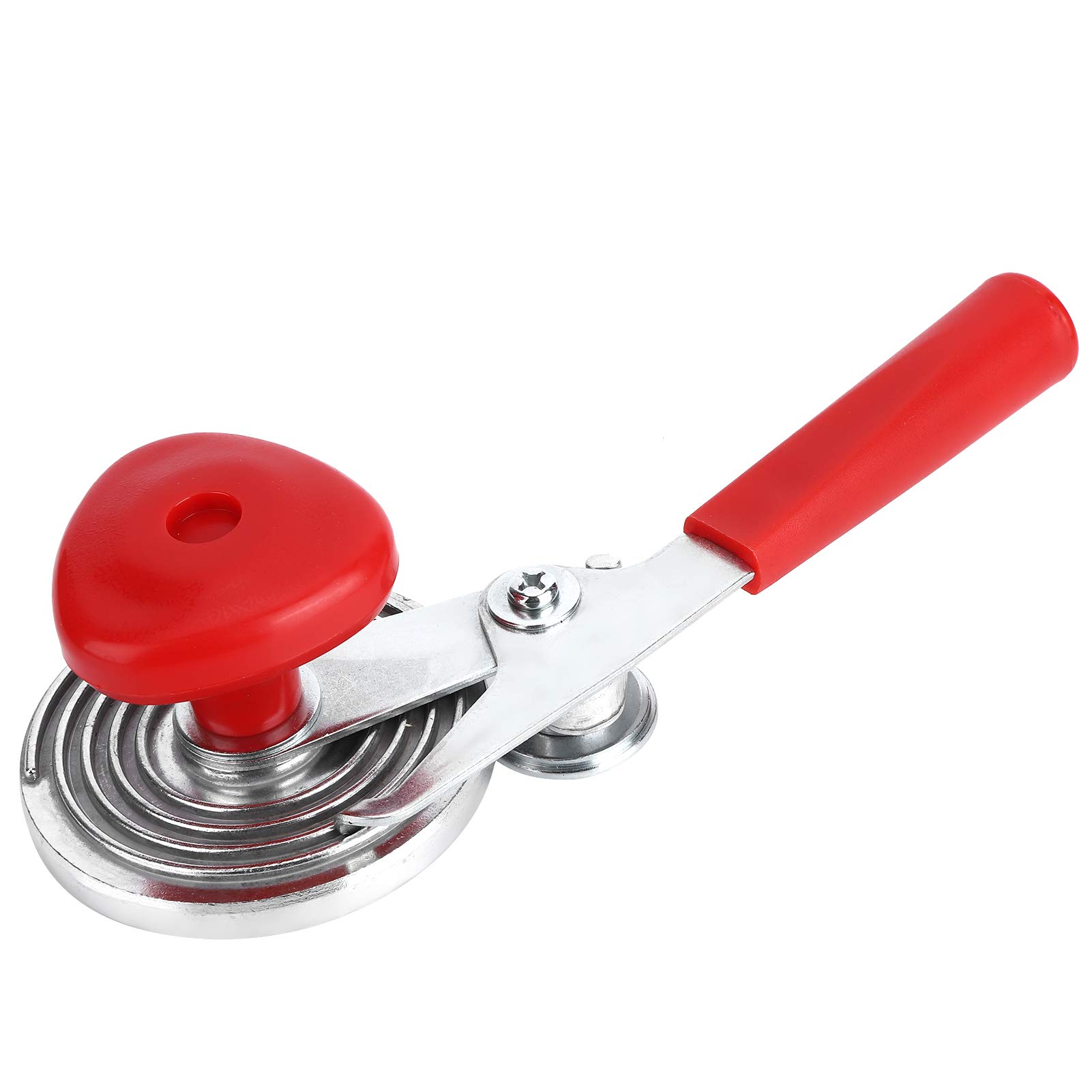 Premium Stainless Steel Manual Can Sealer - Handheld Crimping Device for Glass Jars & Kitchen Cans | Perfect for Home Canning, Food Preservation & DIY Projects | Durable Round Sealer Press Tool for Mason Jars & Containers