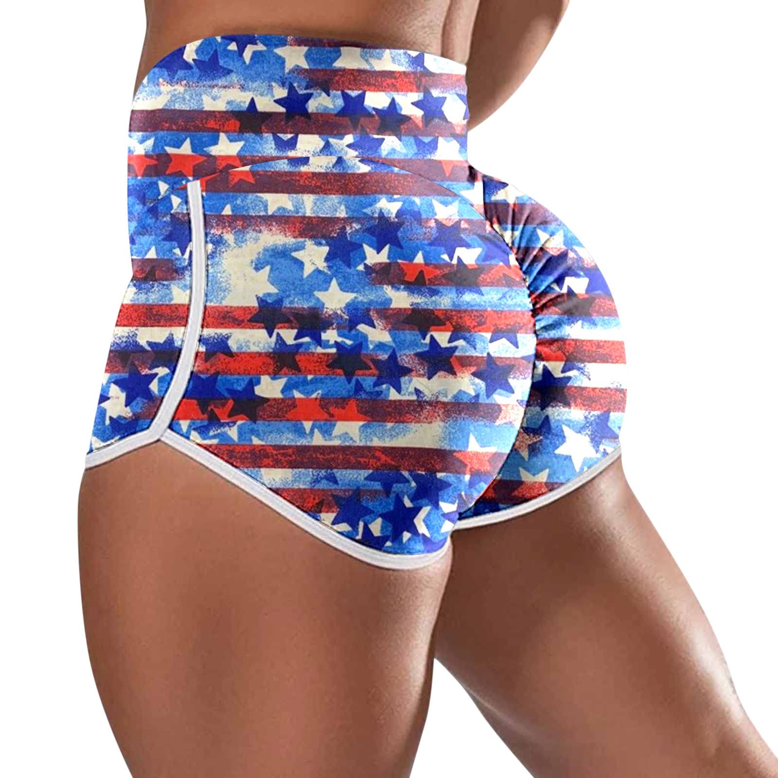 Women's High Waisted Athletic Shorts - Gym & Summer Casual Wear