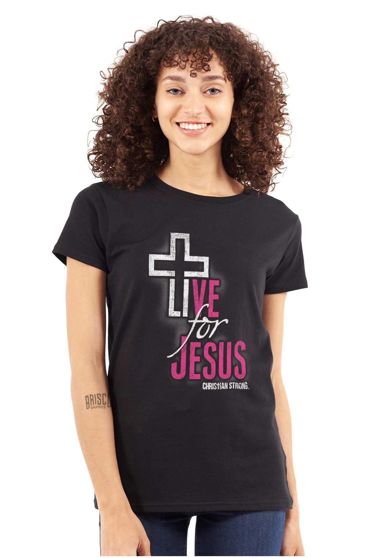 Christian Faith Women's Graphic Tee - Jesus Inspired Casual Wear