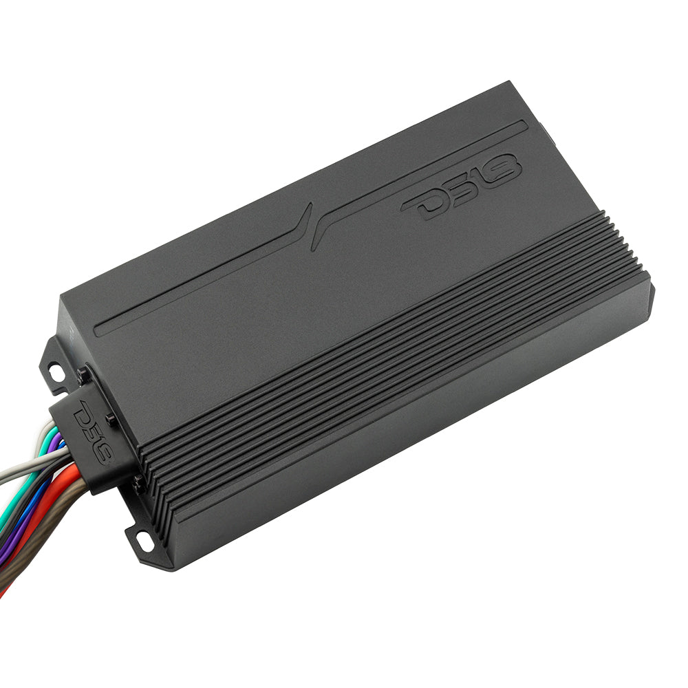 NVY 4 Channel Waterproof Marine Amplifier - 120W x 4 RMS @ 4 Ohm - IP67 Rated for Boats, ATVs & Powersports - Perfect for Marine Audio & Outdoor Sound Systems