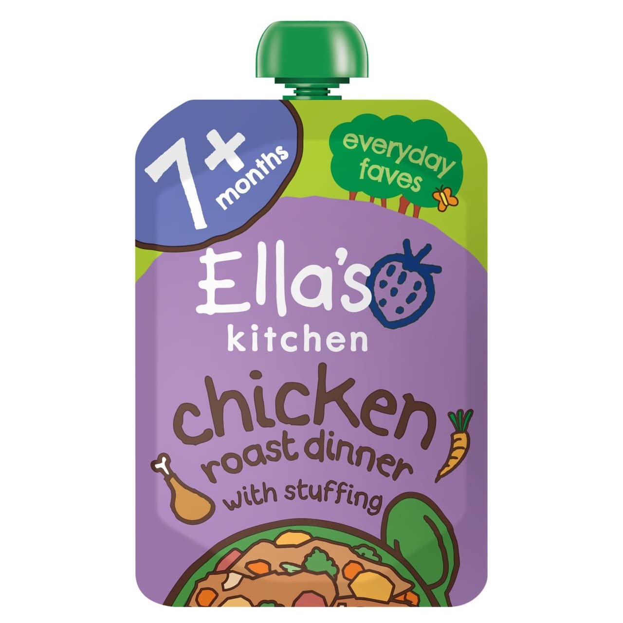 Ella's Organic Cherry Chicken Dinner 130g - Healthy Baby Meal