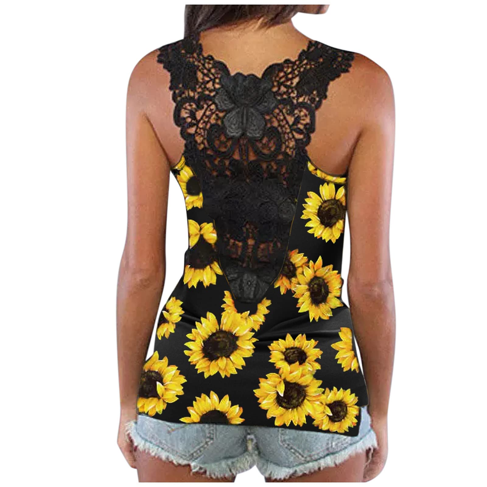Women's Summer Sleeveless Tank Tops - Casual Blouse Tunic for Women - Perfect for Beach, Vacation & Everyday Wear