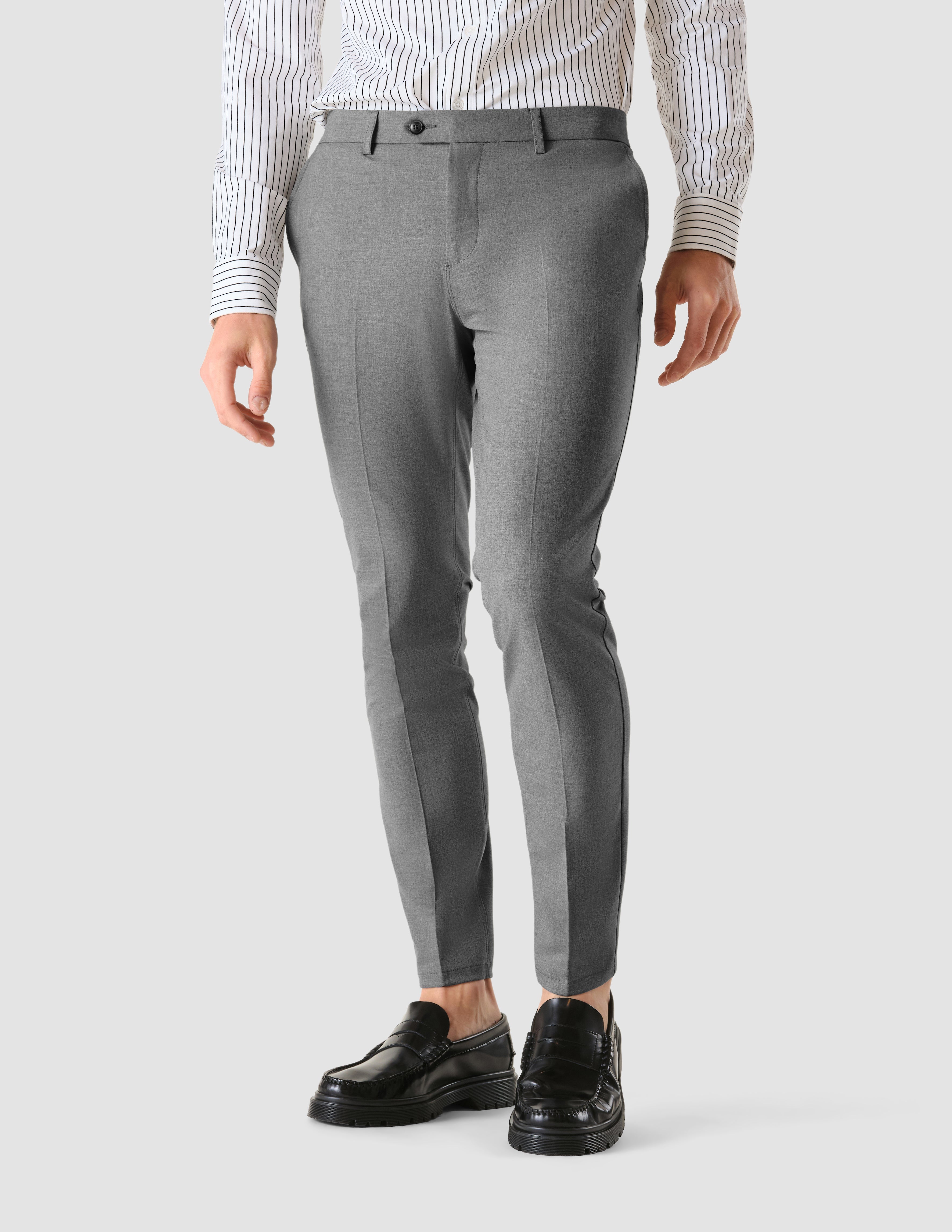 Premium Essential Suit in Cloud Grey - Perfect for Business Meetings, Office Wear & Formal Events