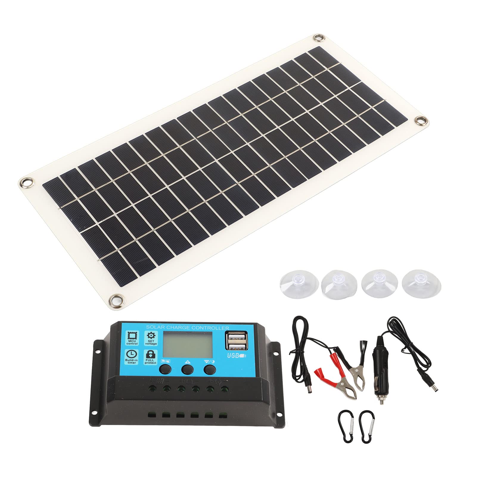 10A Solar Panel Charger for Motorcycles - IP65 Waterproof, Durable & Battery Protection | Solar Powered Charging for Outdoor, Camping, RV & Emergency Use