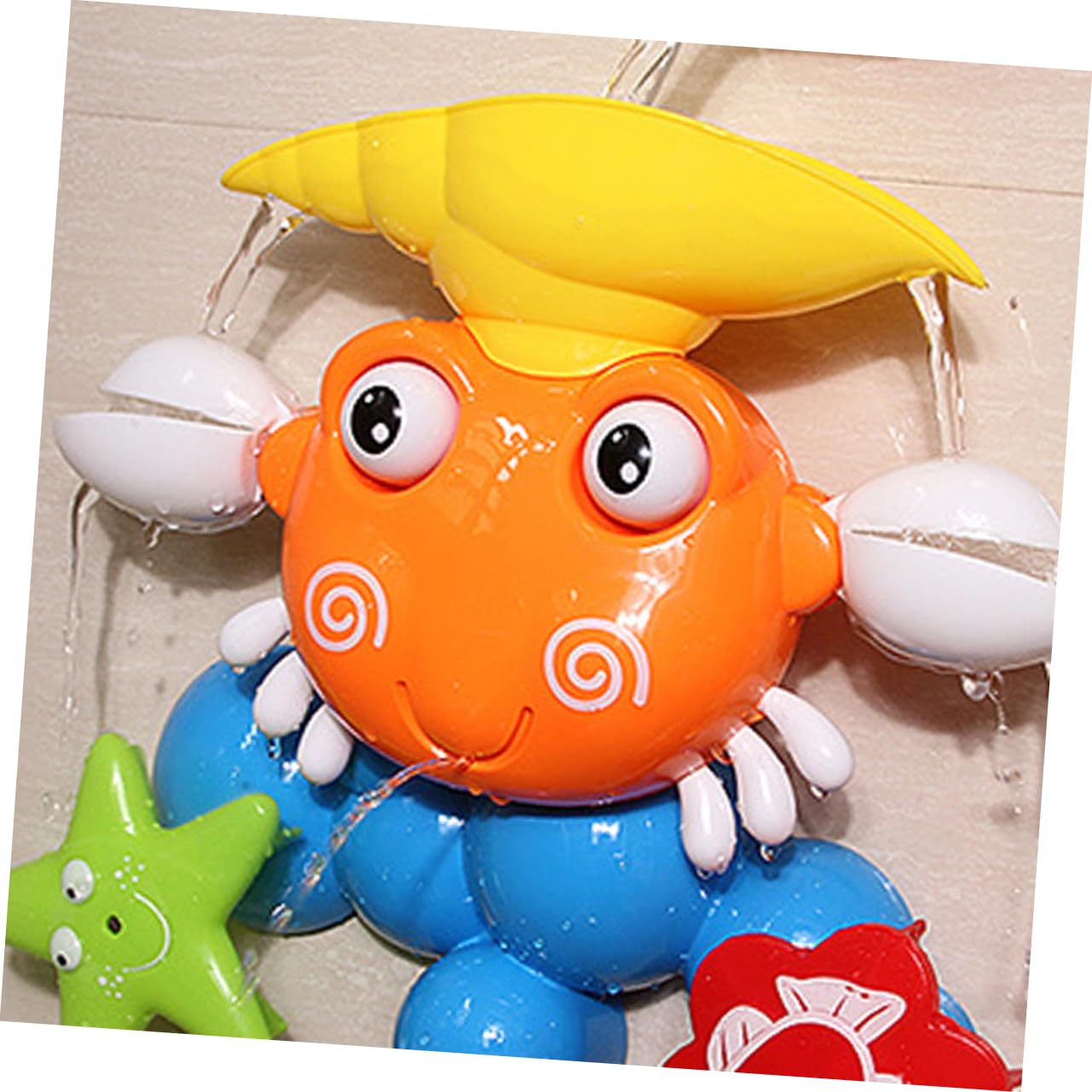 DRESSOOS Crab Bath Toys for Babies & Toddlers - Fun Animal Bathtub Toys for Sensory Play & Water Learning - Perfect for Bathtime, Pool Play & Early Childhood Development