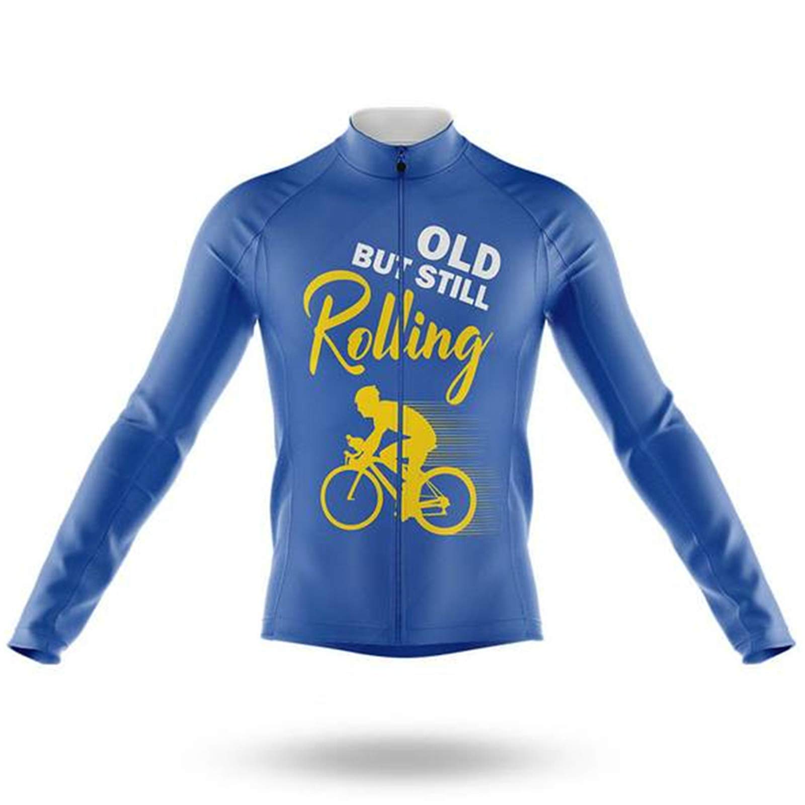 BIKE BEER Cycling Long-Sleeve Winter Jersey - Thermal Cold Weather Cycling Shirt for Men & Women - Perfect for Winter Bike Commuting & Outdoor Cycling Adventures