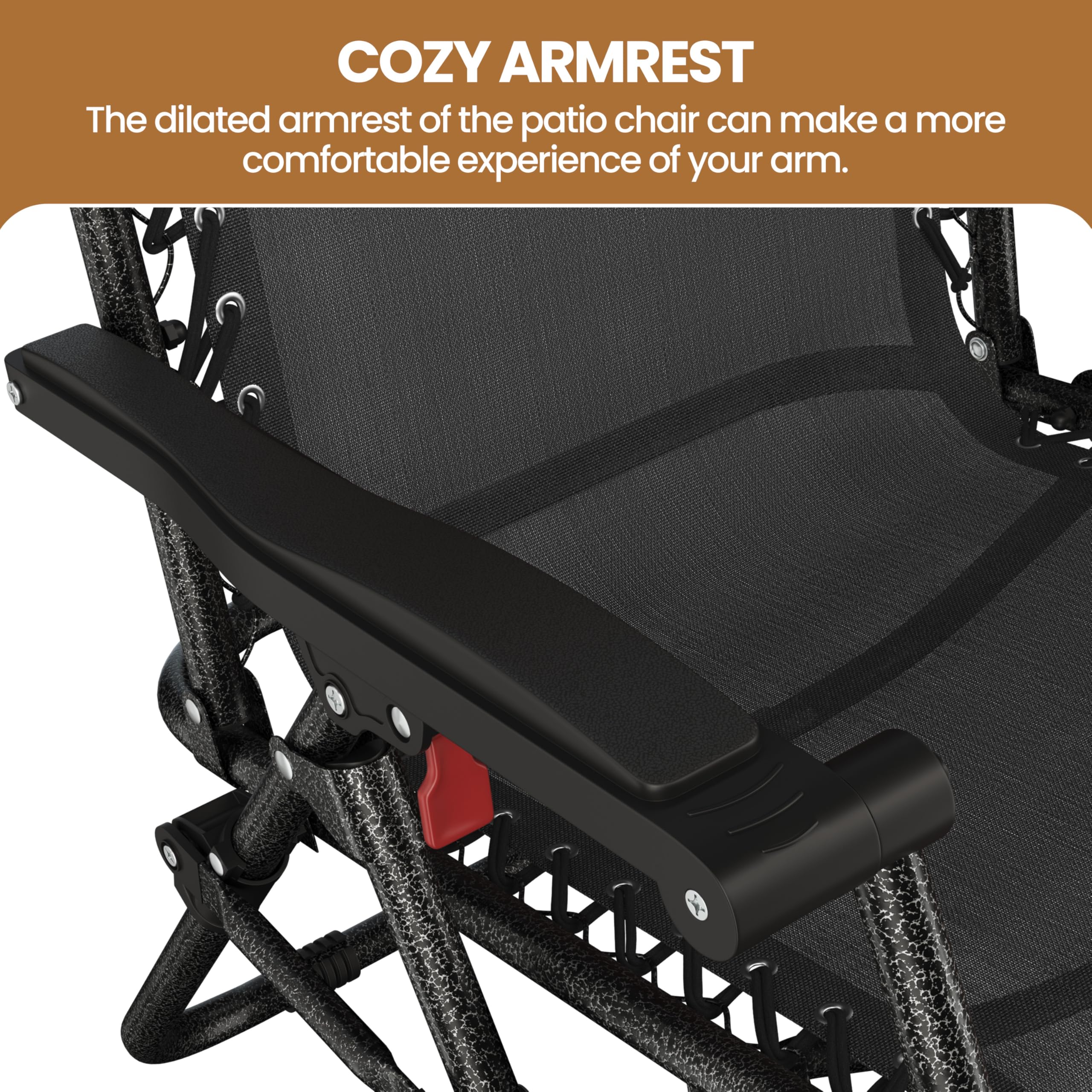 Yaheetech Zero Gravity Reclining Lounge Chairs Set of 2 - Adjustable Folding Outdoor Patio Chairs with Pillows, Cup Holders & Carry Straps - Perfect for Backyard, Beach, Poolside & Camping Relaxation