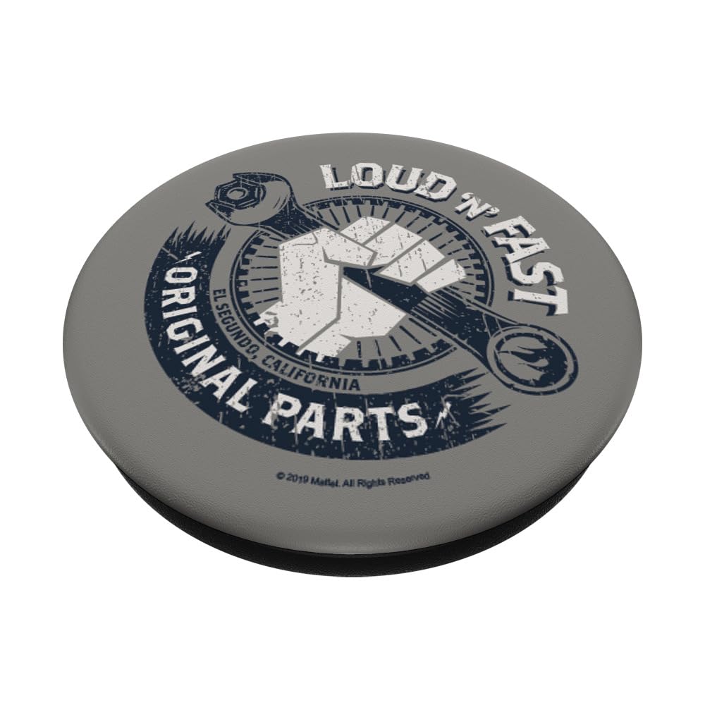 Hot Wheels Loud 'N' Fast PopSockets Standard PopGrip - Swappable Phone Grip & Stand for Smartphones - Perfect for Gaming, Driving, and Everyday Use