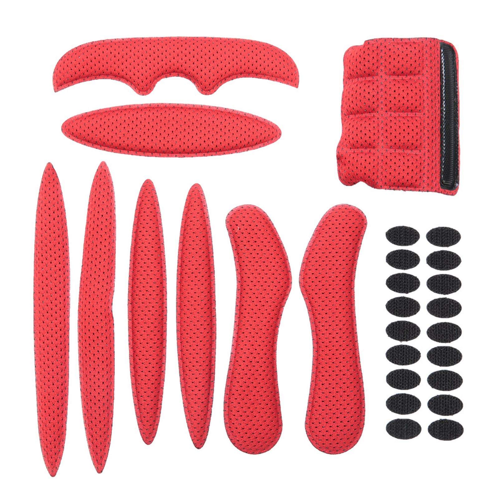 ASHATA Bike Helmet Foam Pads - Replacement Cycling Helmet Padding Kit for Motorcycle & Bicycle Accessories - Comfortable & Durable Helmet Protector for Safety Riding, Commuting & Outdoor Sports