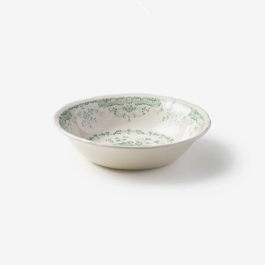 Bitossi Home Rose Salad Bowl - Handmade Ceramic Serving Bowl for Fresh Salads, Fruits & Snacks - Perfect for Dining, Entertaining & Kitchen Decor