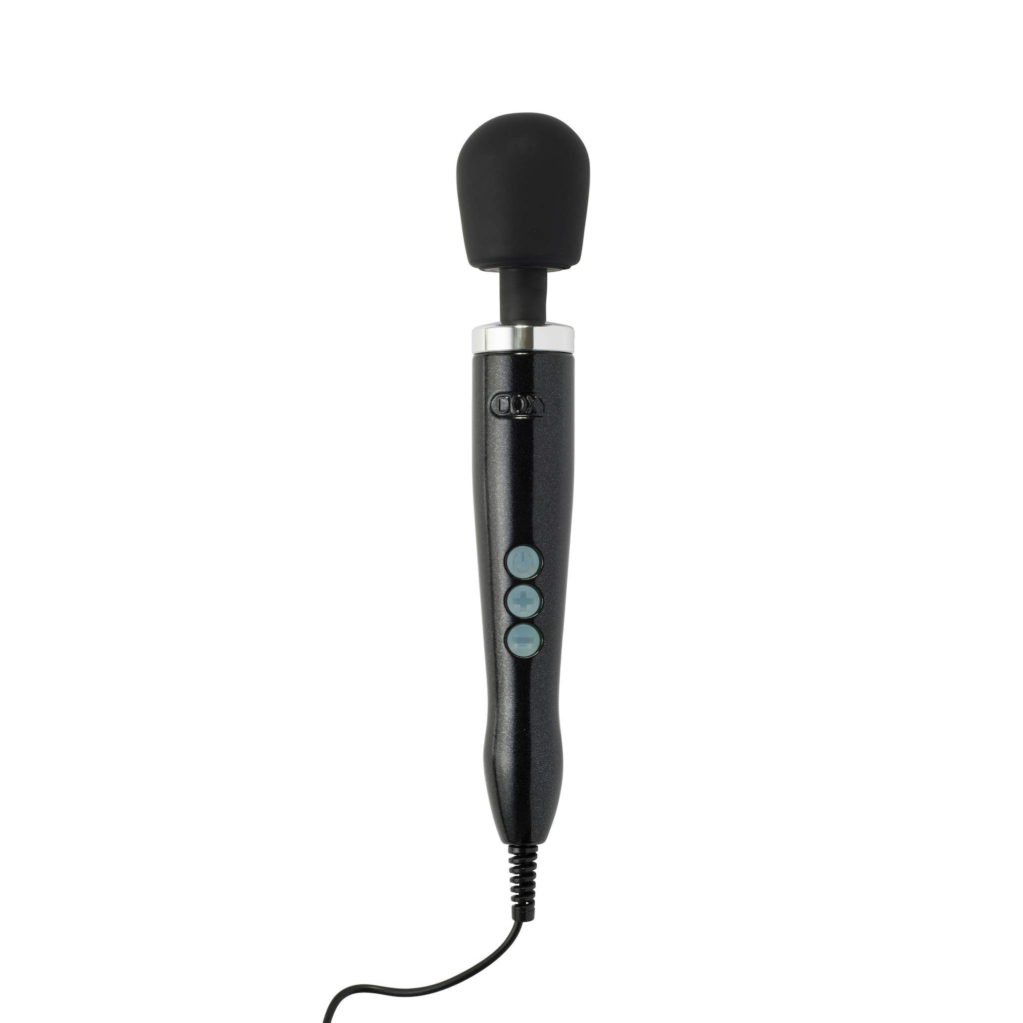 Premium Doxy Die Cast Wand Massager - Powerful Electric Vibrator with Aluminum & Titanium Alloy Case & Body-Safe Silicone Head - Perfect for Muscle Relaxation, Stress Relief & Intimate Pleasure