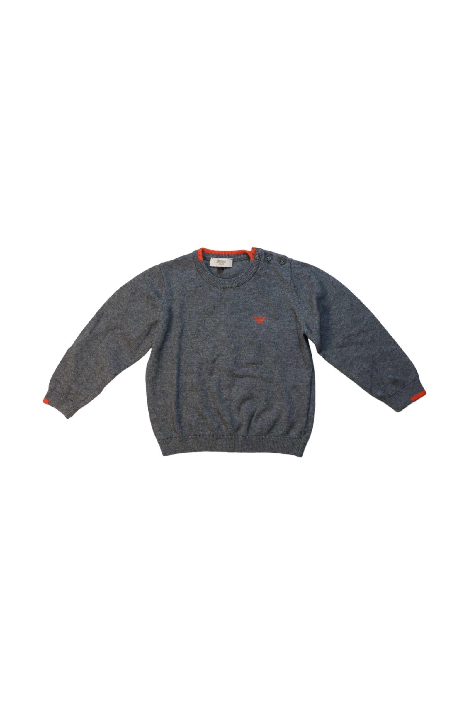 Armani Knit Sweater for Baby Boys & Girls 12-18 Months - Soft & Cozy Winter Pullover for Toddlers - Perfect for Holidays, Family Photos & Outdoor Play
