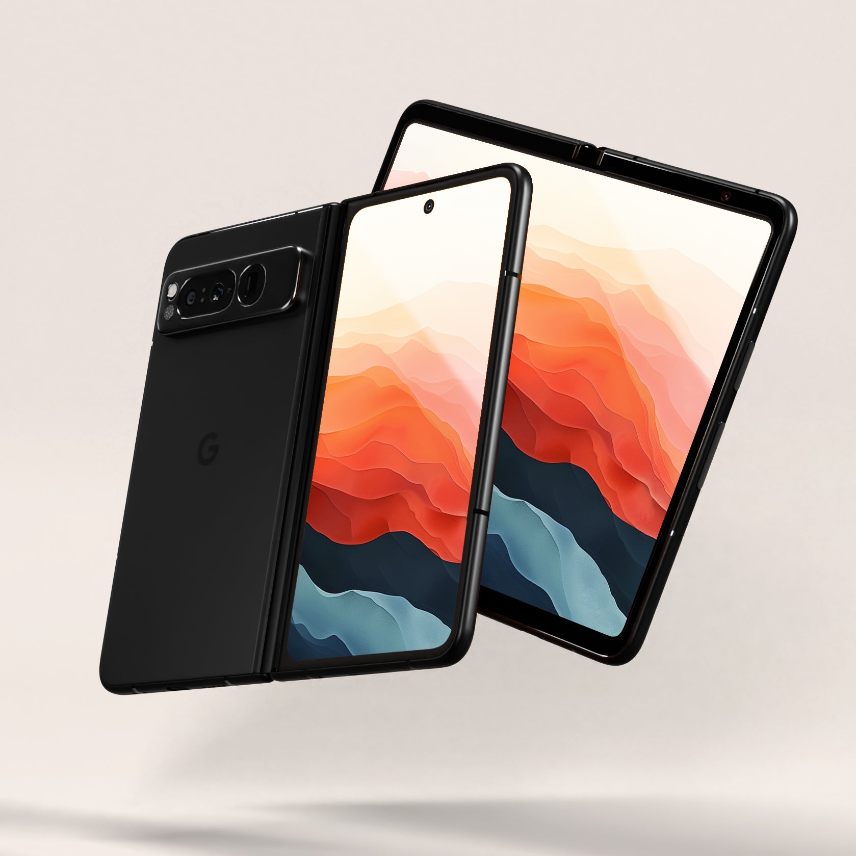 Google Pixel Fold 256GB Unlocked Smartphone (AT&T Compatible) - Premium Foldable Phone for Work, Travel & Entertainment