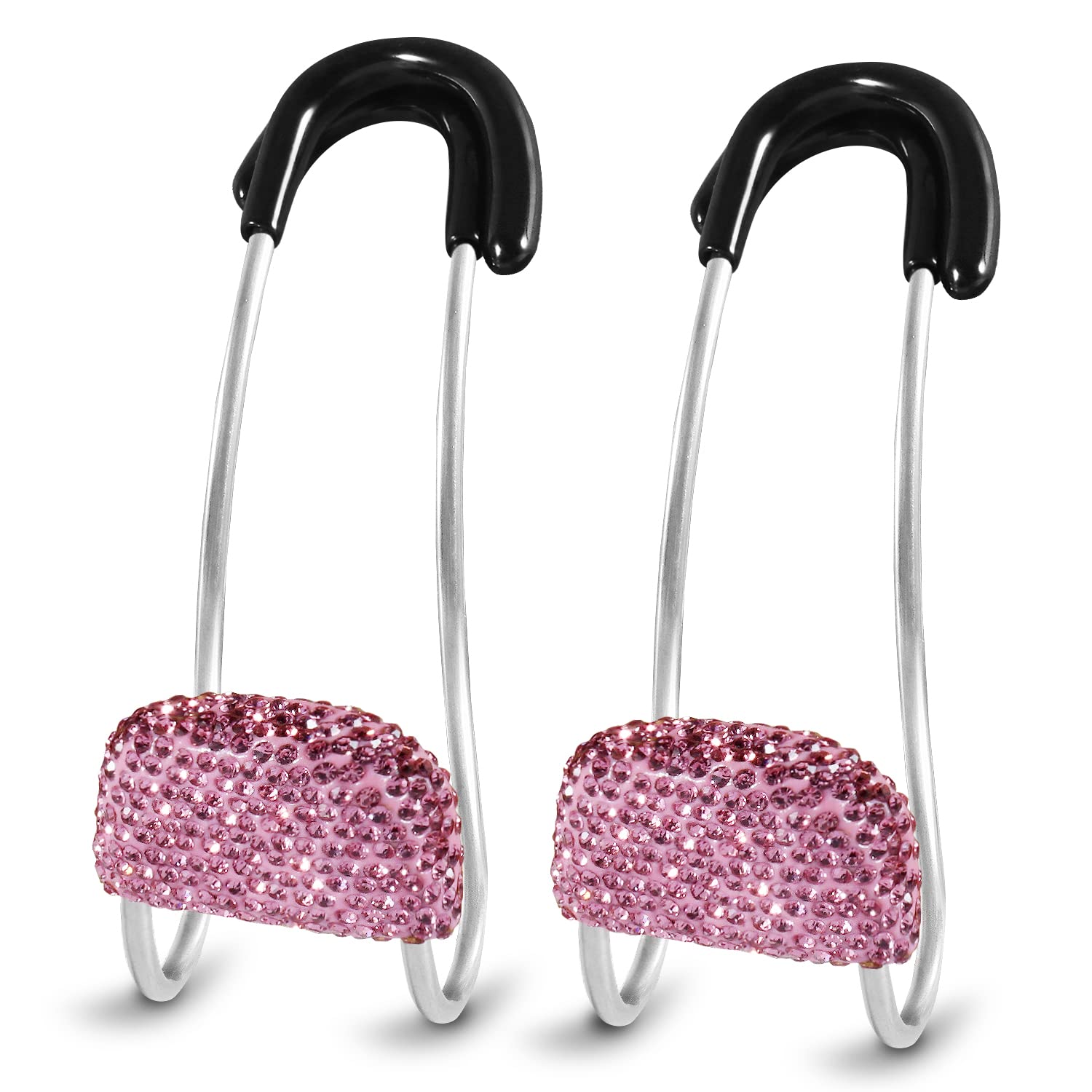 Premium Pink Car Accessories for Women - 2 Pack Durable Metal Purse Hooks & Handbag Hangers - Heavy-Duty Backseat Organizer for SUV, Truck, Van - Perfect Gift for Moms, Wives & Girlfriends - Ideal for Shopping, Commuting & Road Trips - Use in Cars, Offices & Restaurants - Keep Your Purse Safe & Organized - Great for Work Commutes, Grocery Shopping & Long Drives - Convenient Bag Storage Solution for Everyday Life & Car Organization - Perfect for Road Trips, Daily Errands & Keeping Your Car Tidy