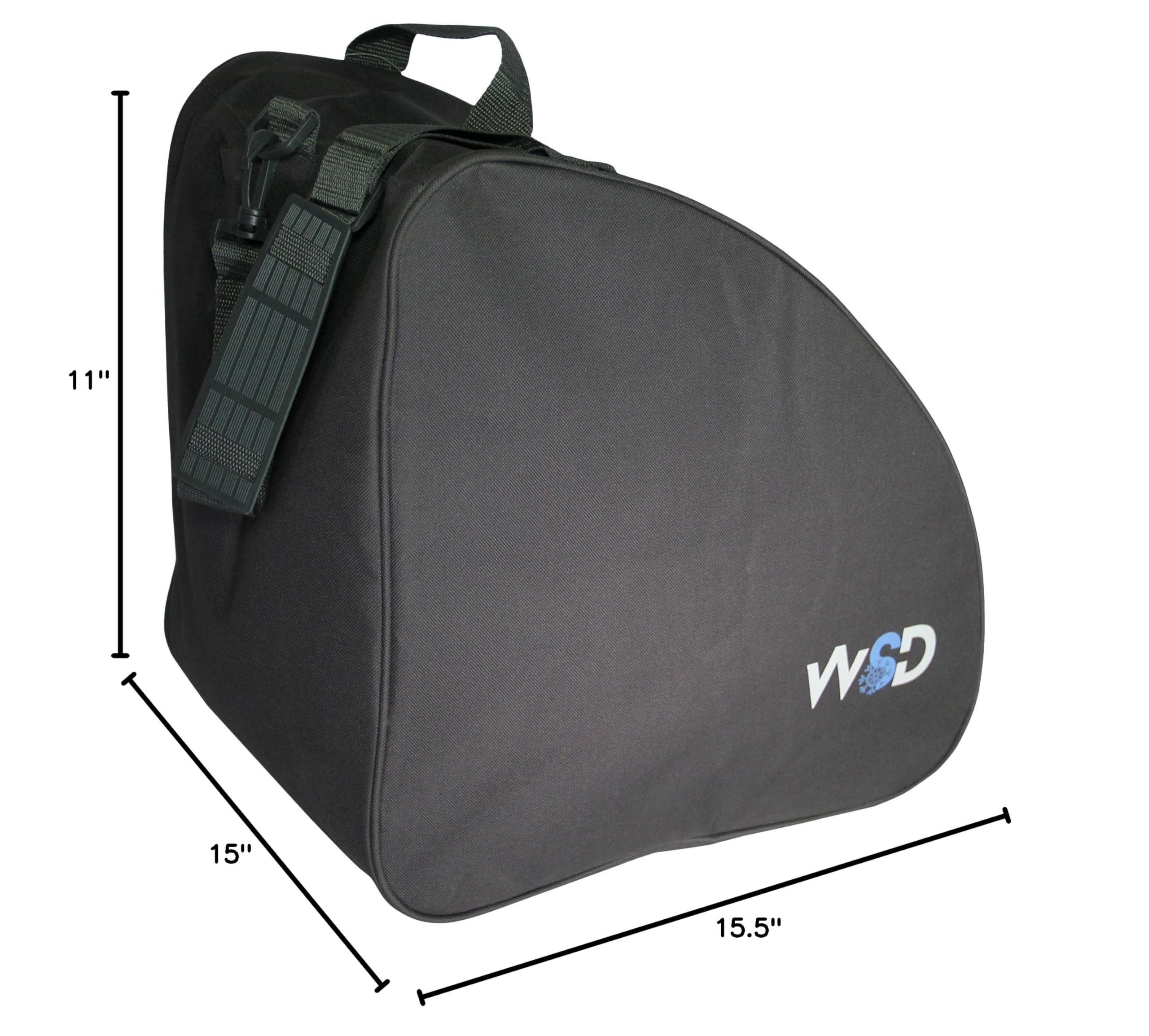 **WSD Boots Bag - Waterproof Snowboard & Ski Boot Travel Bag for Men & Women - Perfect for Ski Trips, Snowboarding Gear Storage, and Travel**